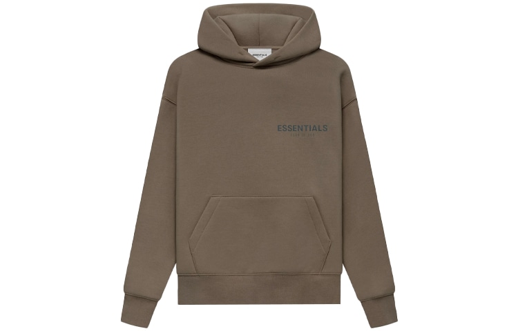 Fear of God Essentials FW21 Kids Pullover Hoodie Harvest Logo