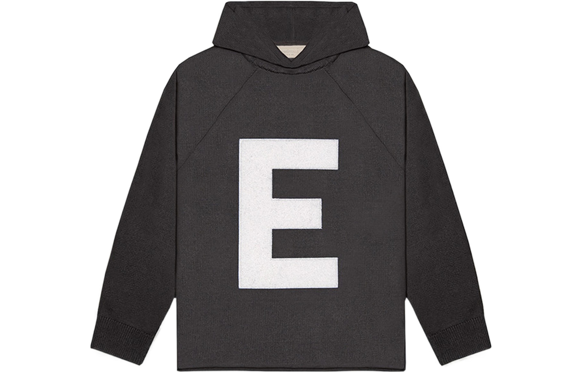 Fear of God Essentials Big E Knit Hoodie Iron
