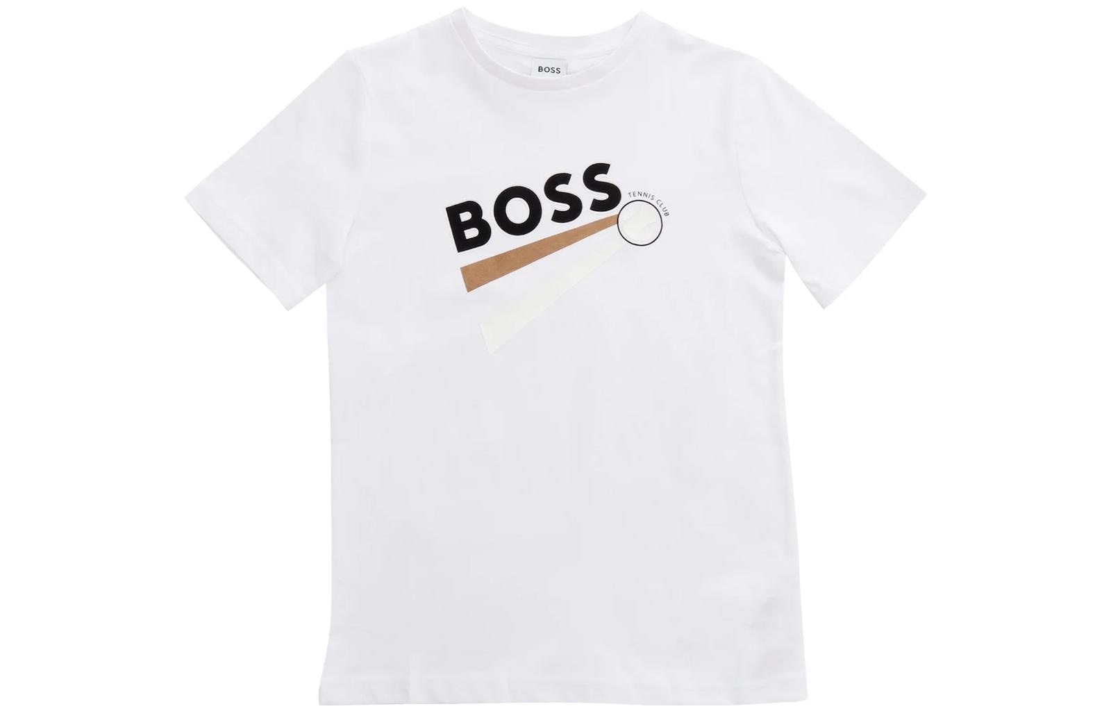 HUGO BOSS Kids SS23 Logo T-Shirt White