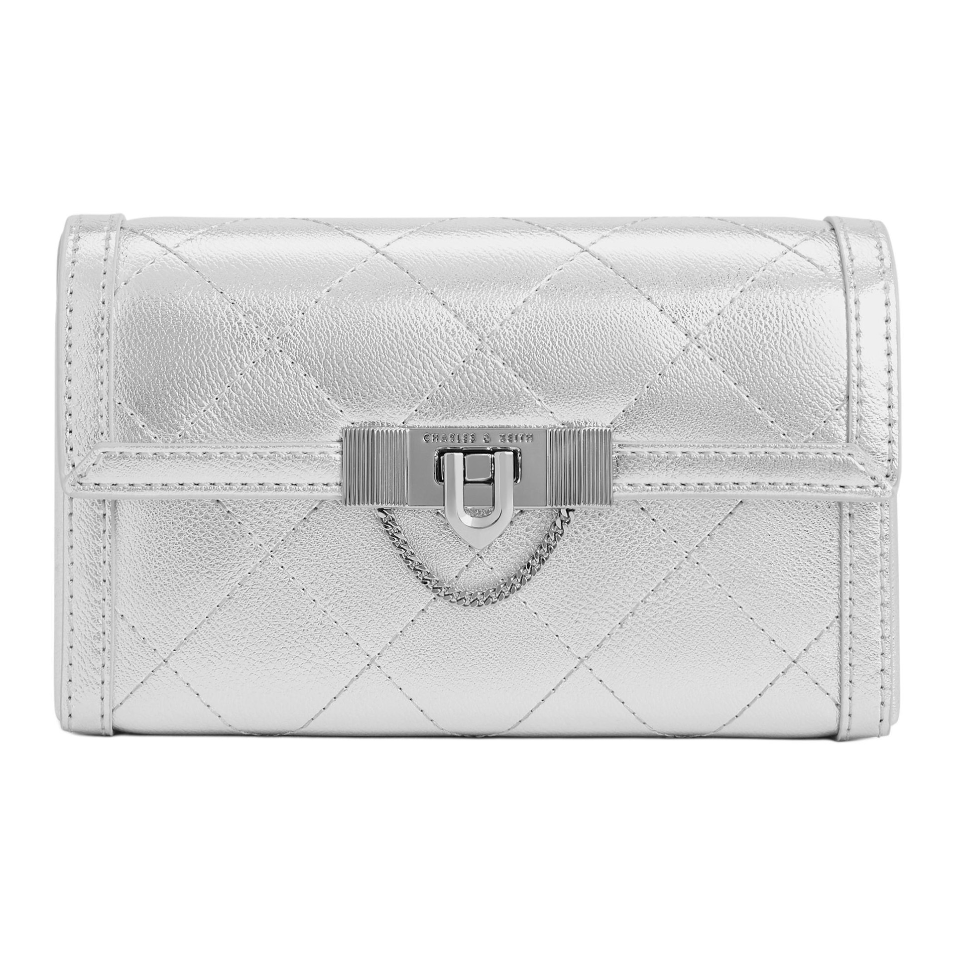CHARLES&KEITH Charles & Keith Quilted Chain Shoulder Bag