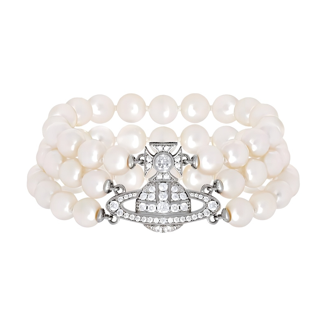 Vivienne Westwood Graziella Pearl Bracelet