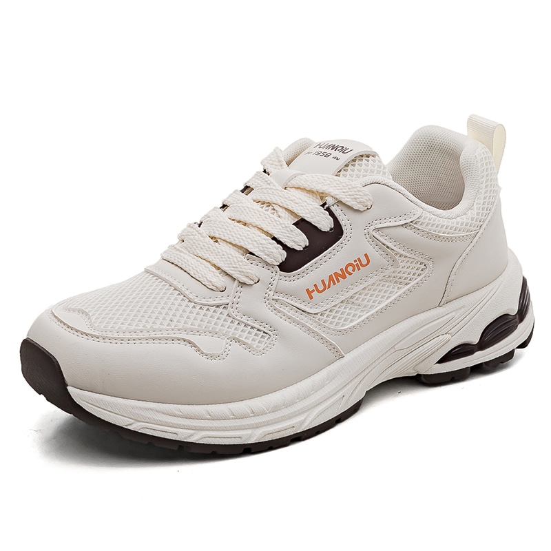 环球 HUANQIU HUANQIU Casual Low Top Sneakers Beige