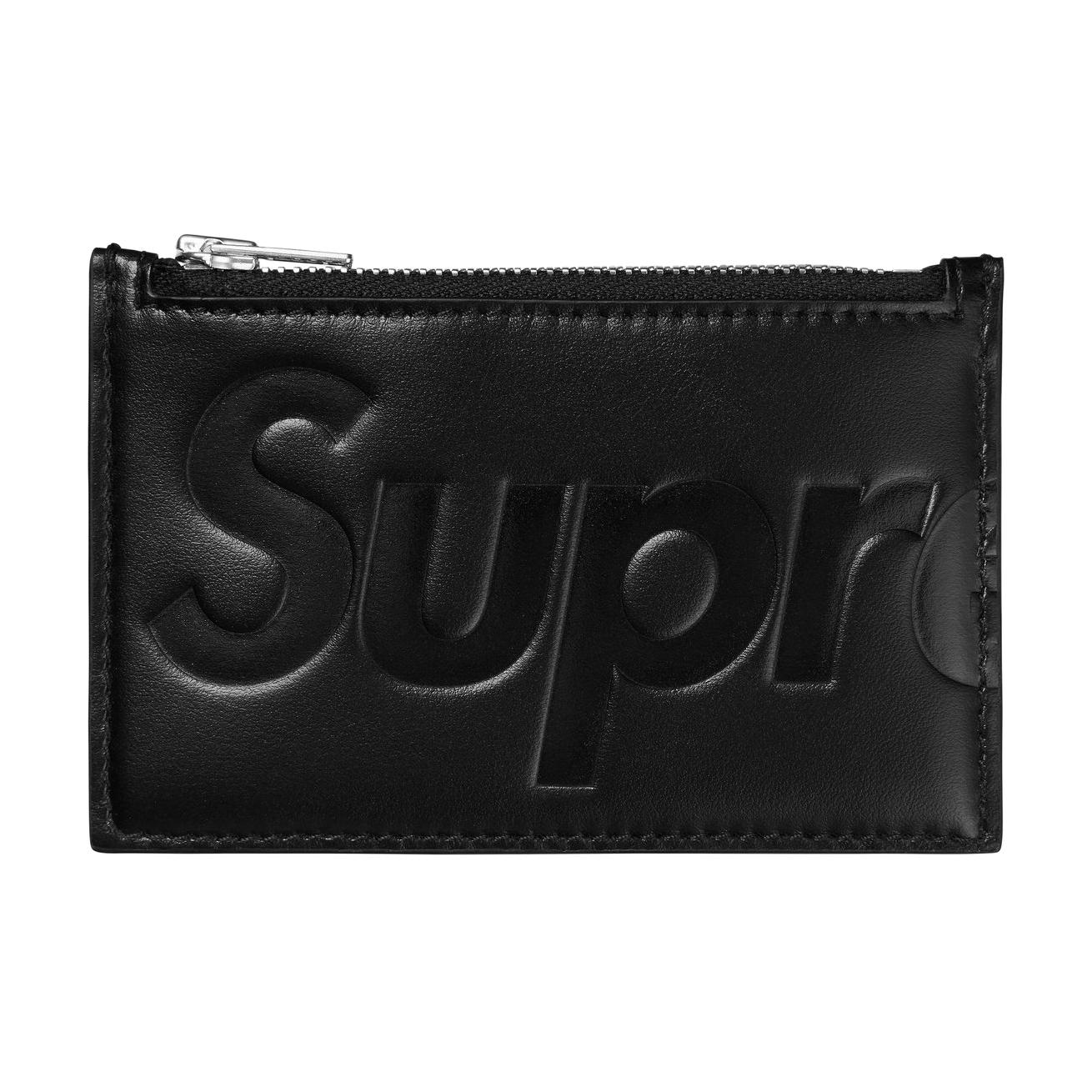 Supreme Leather Cardholder Black