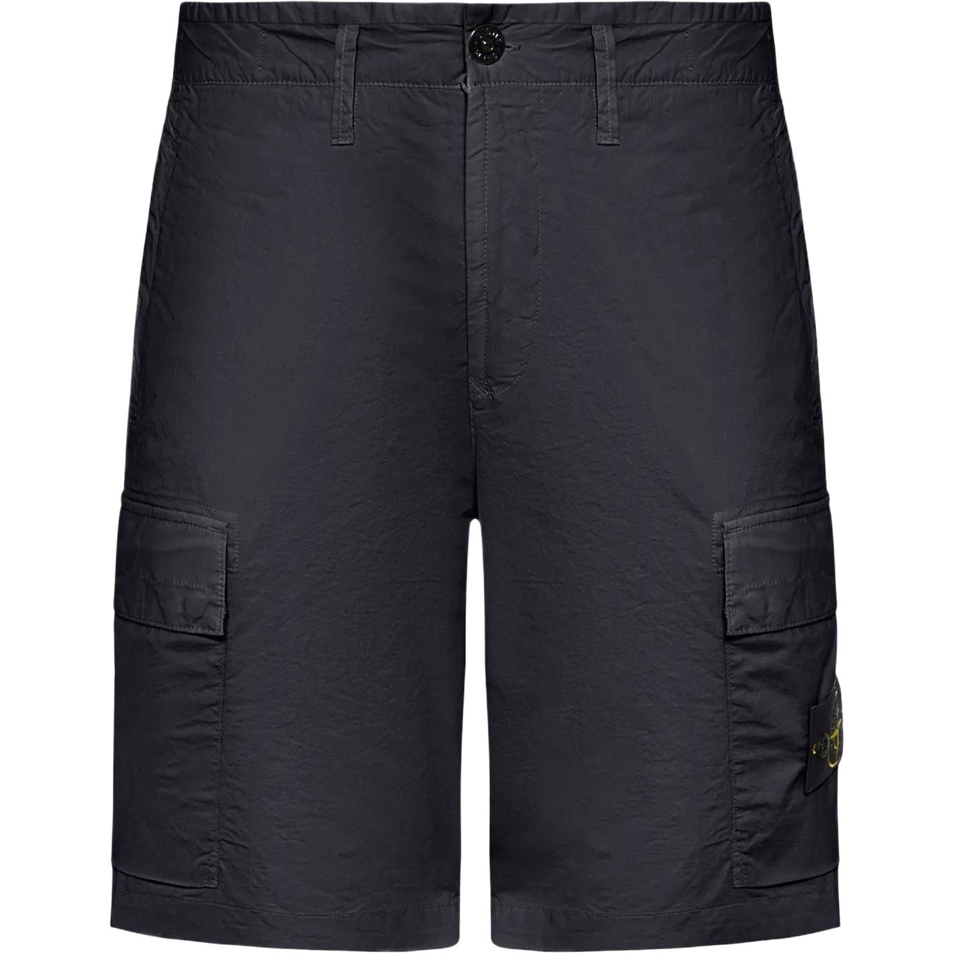 Stone Island SS25 Logo Cargo Shorts