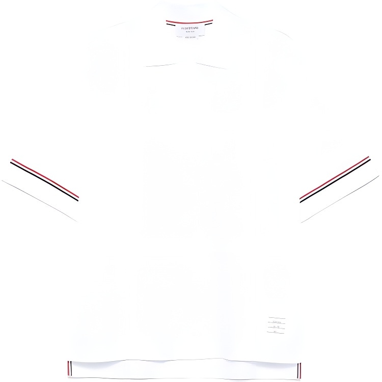 Thom Browne Polo Shirt White