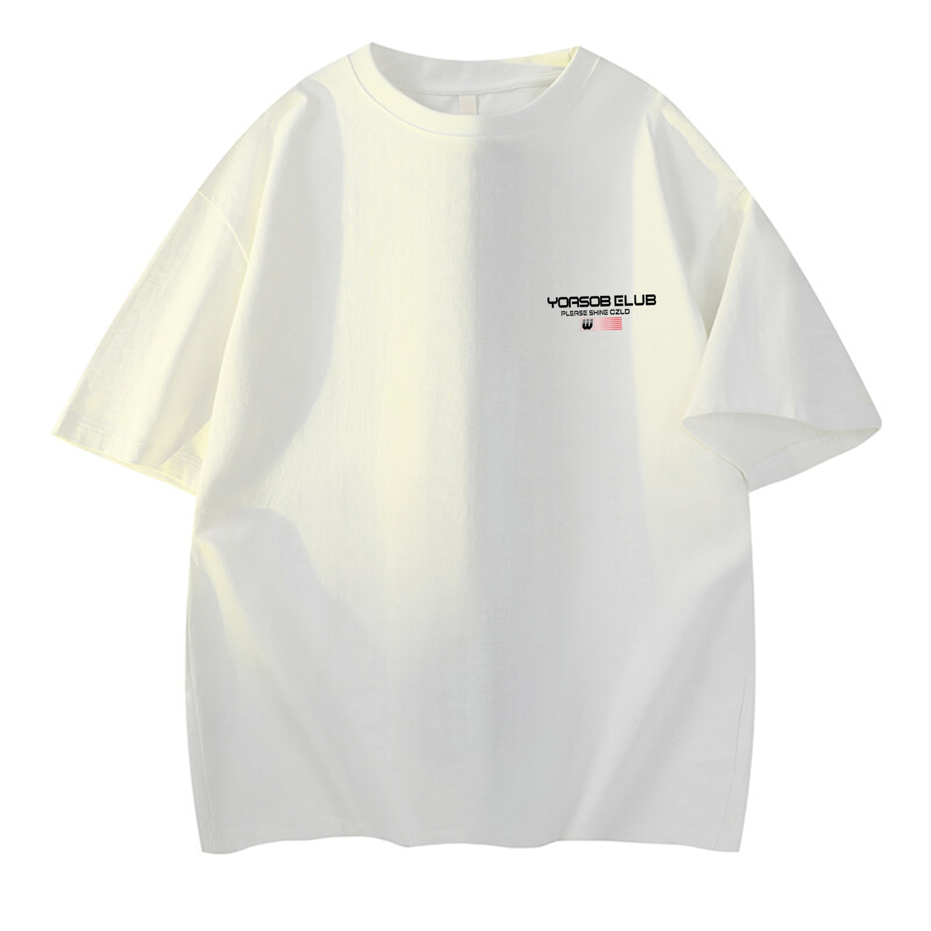CZLD Letter Print T-Shirt