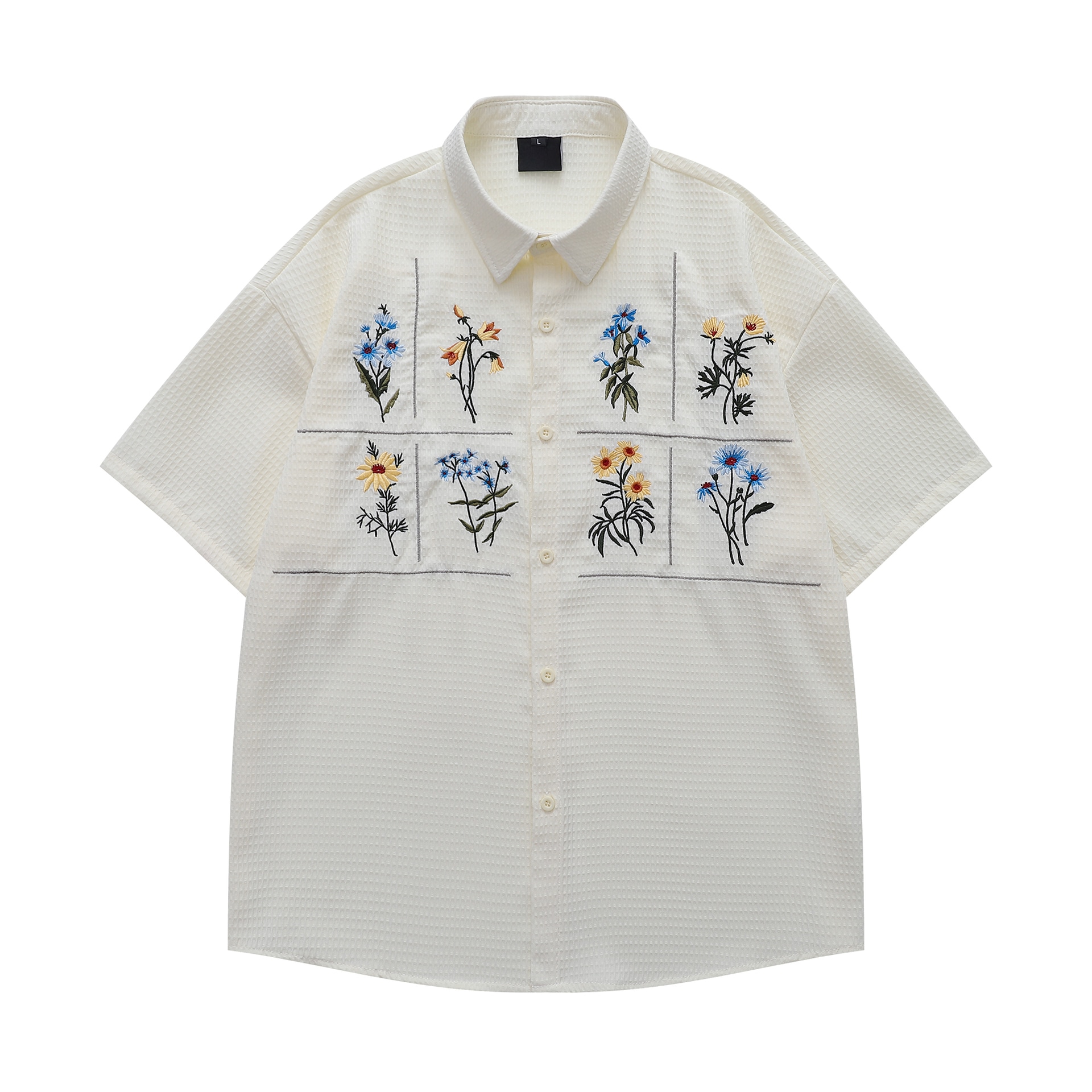 51XXHA Floral Embroidered Shirt