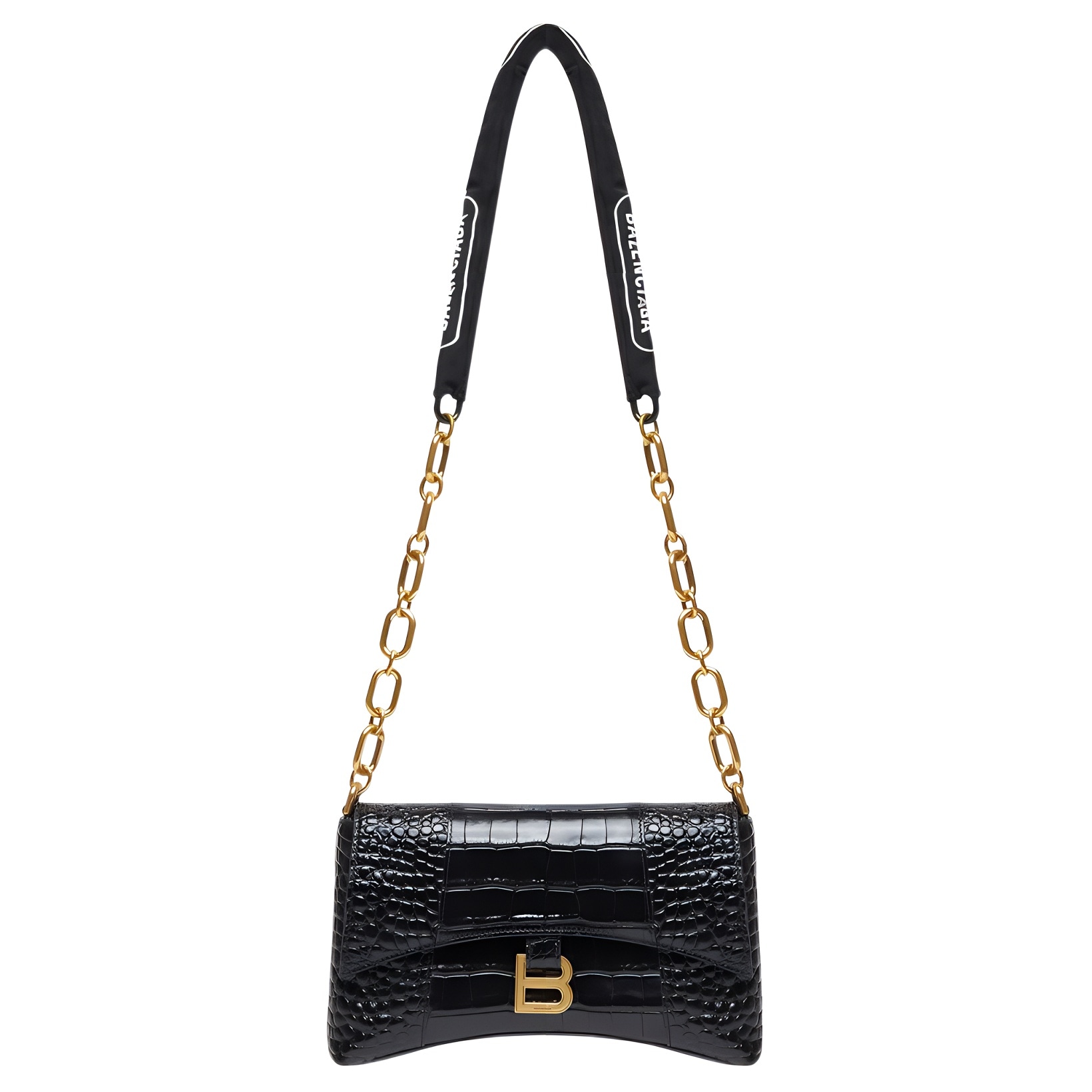 Balenciaga Hourglass Mini Black