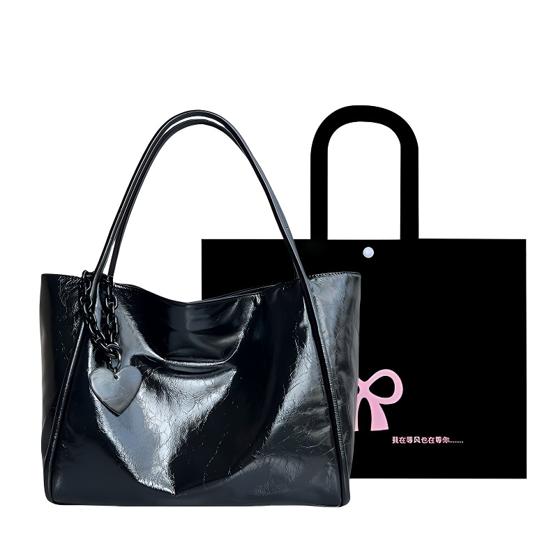 HACIN汉驰 HACIN Cupid Tote Bag Black