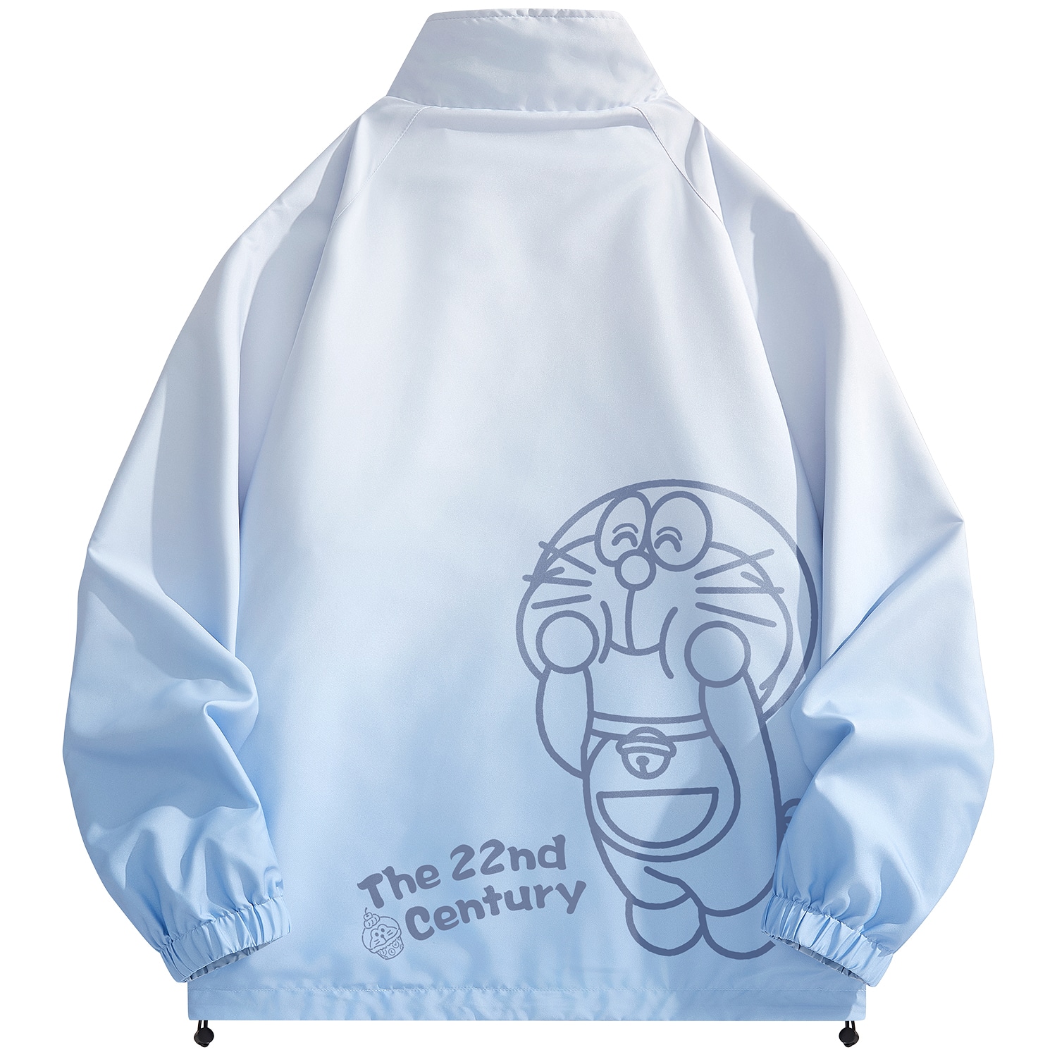 Doraemon/哆啦A梦 Doraemon Reversible Gradient Cartoon Logo Jacket