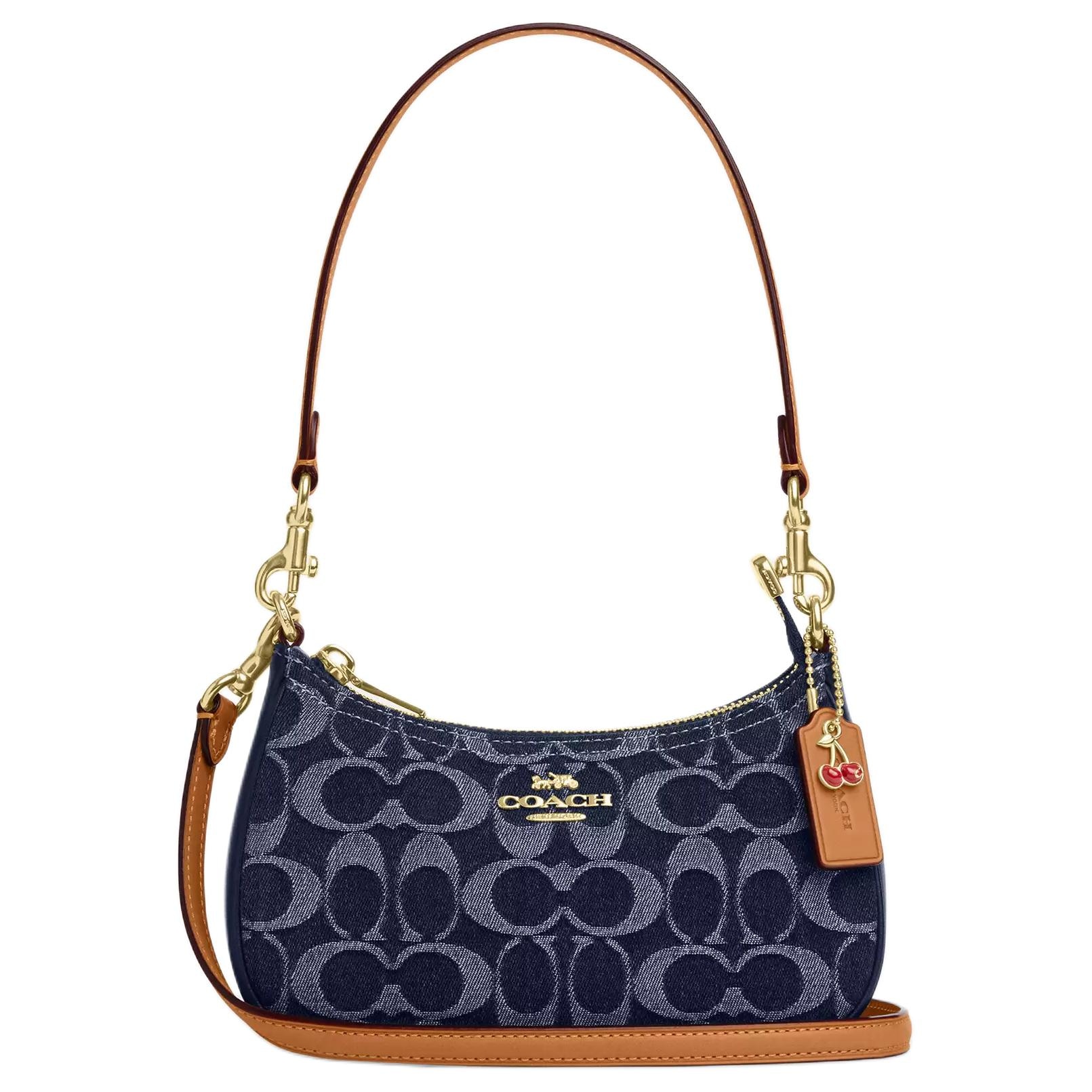 COACH/蔻驰 COACH Teri 20 Denim Blue