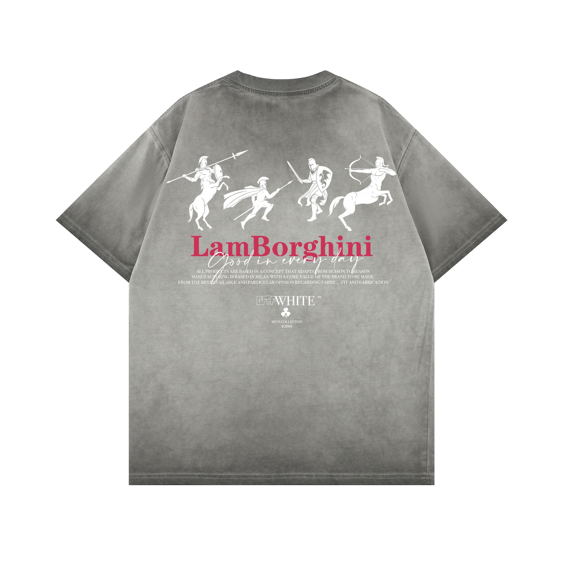 Automobili Lamborghini Tie-Dye Logo T-Shirt