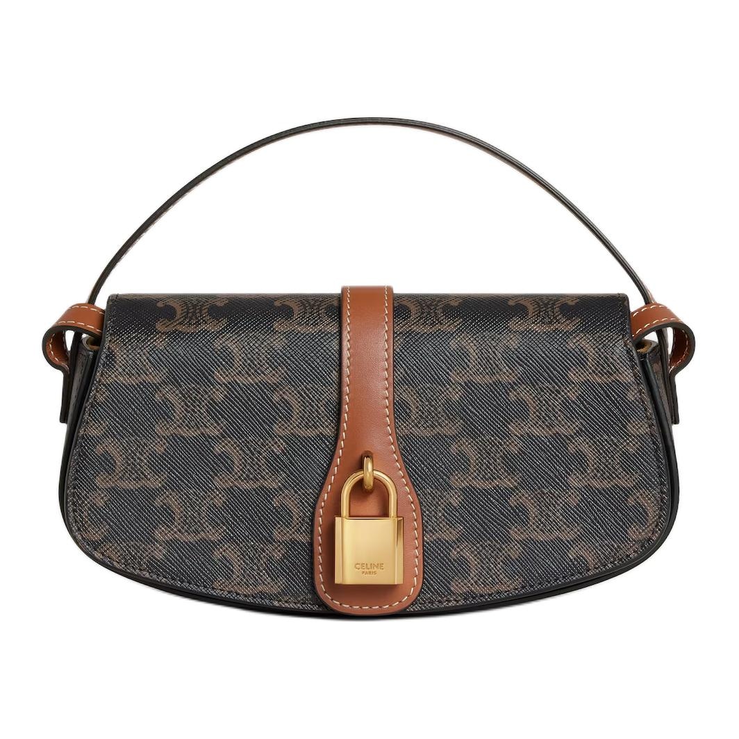CELINE Triomphe Canvas Mini Bag