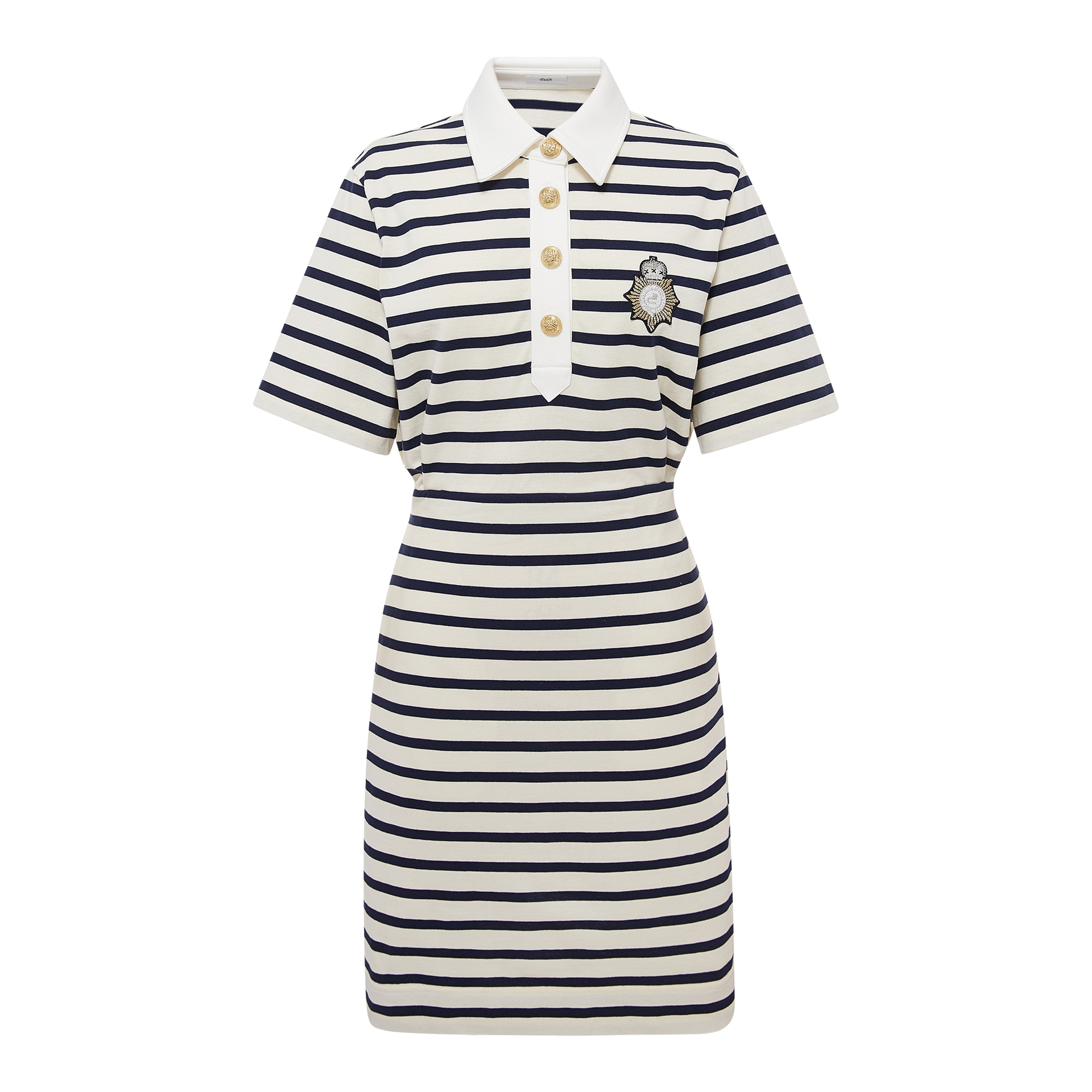 地素/d'zzit d'zzit Knit Short Sleeve Dress Deep Khaki