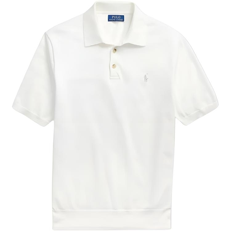 Polo Ralph Lauren SS25 Classic Polo Shirt White