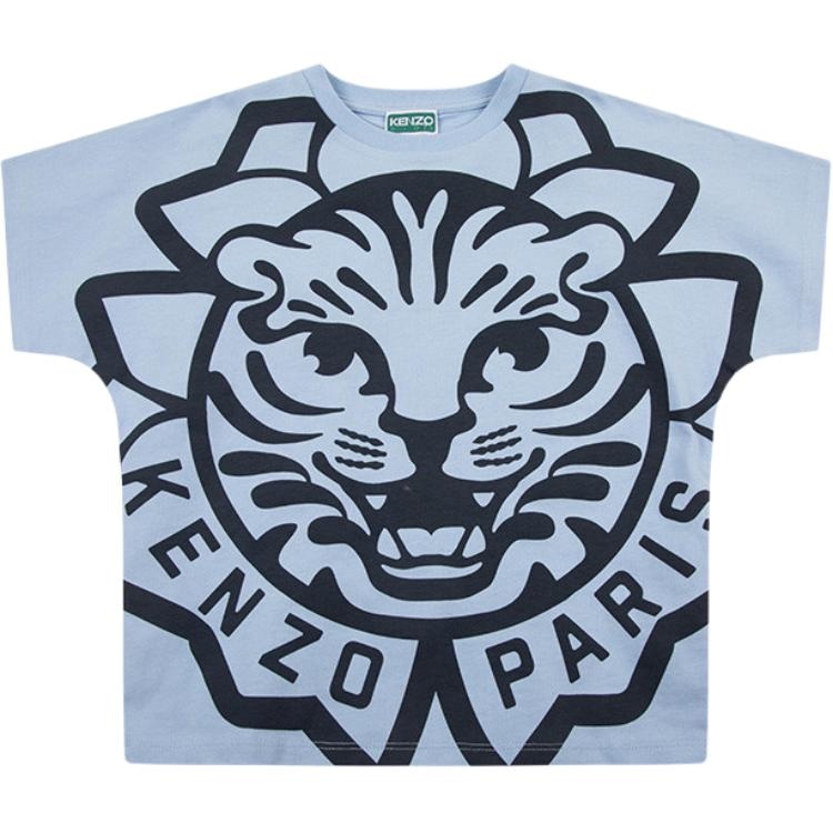 KENZO SS25 Printed T-Shirt Kids
