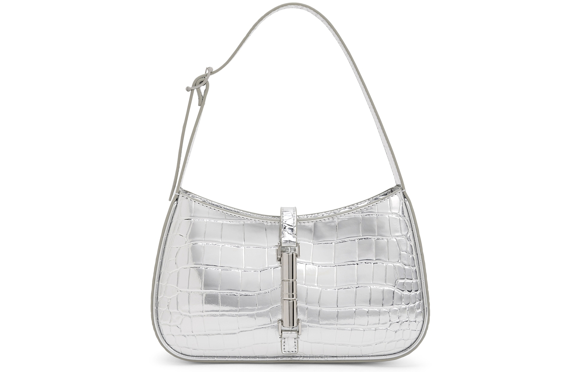 CHARLES&KEITH CHARLESKEITH ck PU Silver