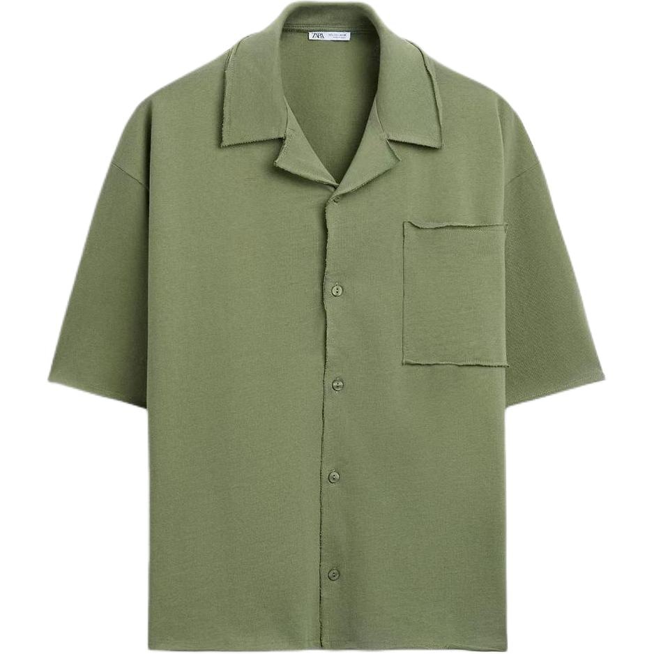 ZARA Button Short Sleeve Shirt