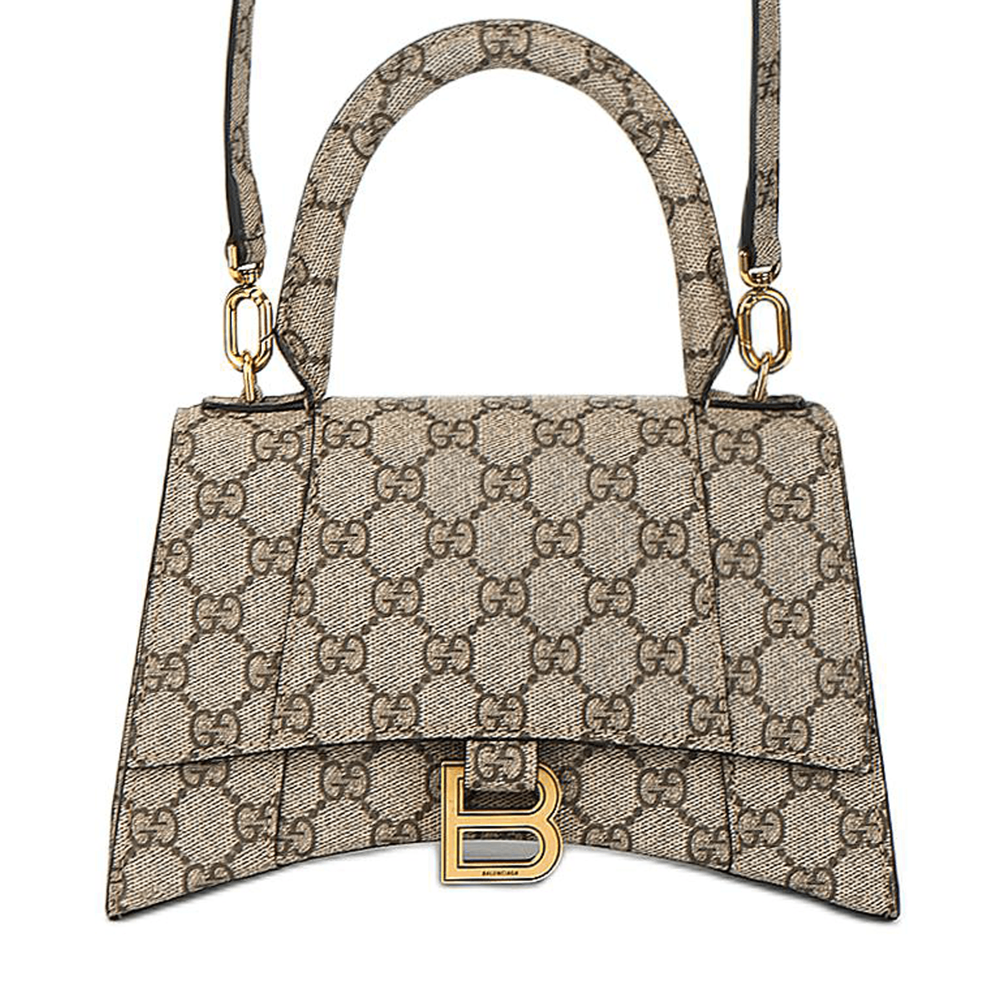 GUCCI/古驰 Gucci x Balenciaga The Hacker Project Small Hourglass Bag