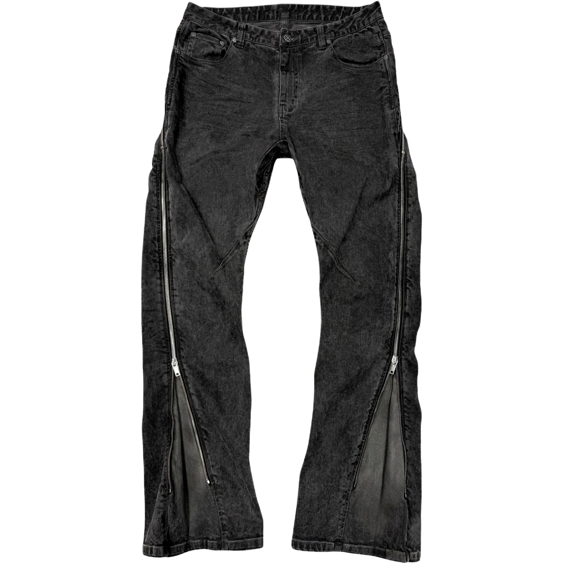 EODUP Silver Spiral Jeans