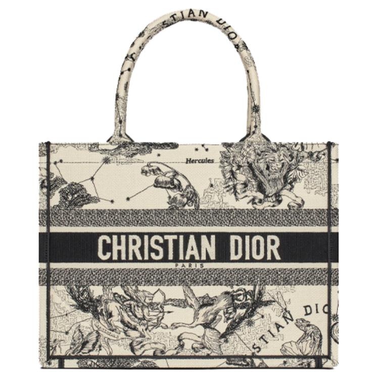 Dior Book Tote Zodiac Embroidery