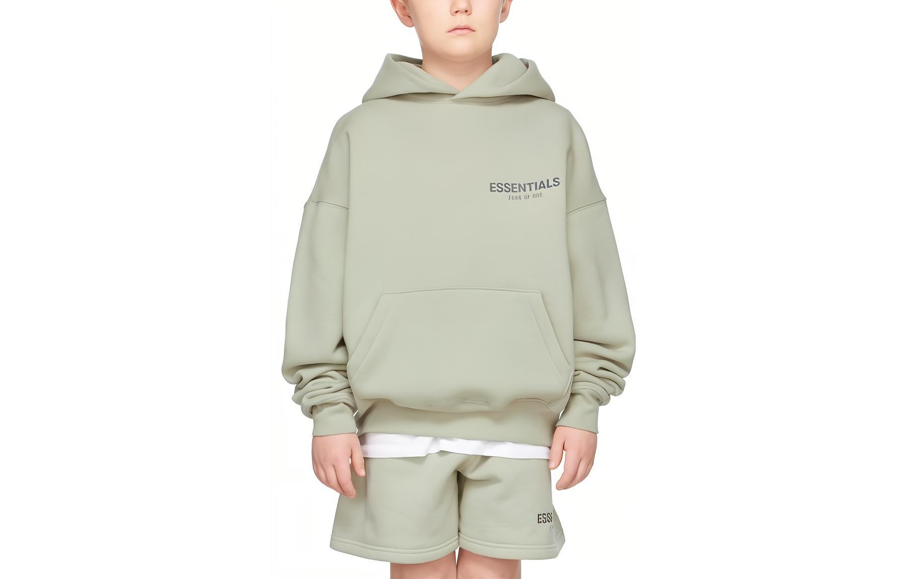 Fear of God Essentials Concrete Pullover Hoodie