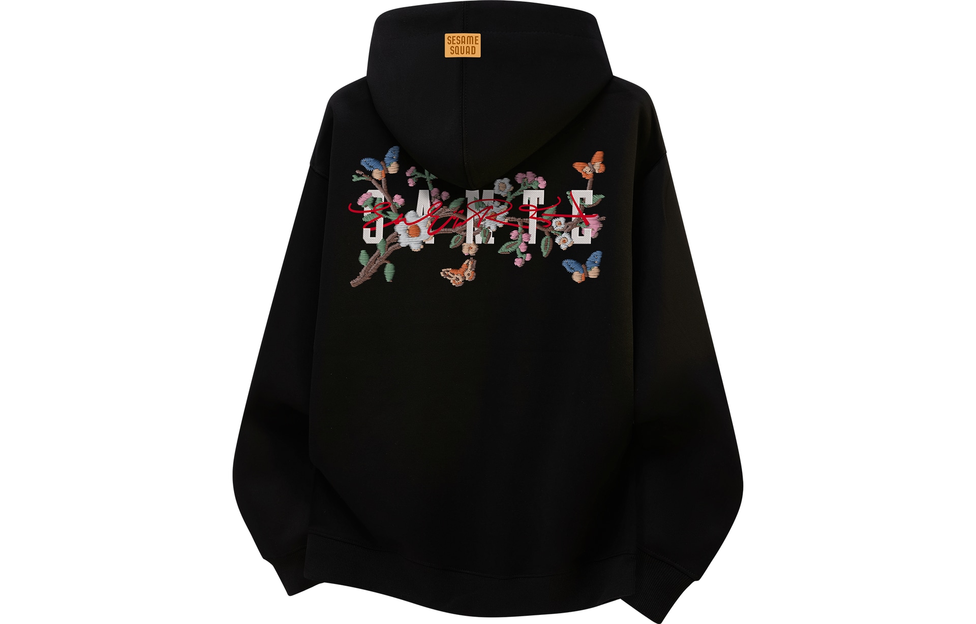 SESAME STREET/芝麻街 SESAME STREET Floral Logo Hoodie