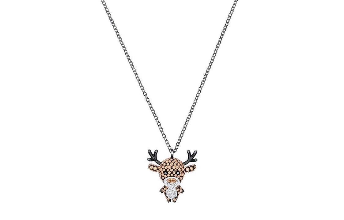 Swarovski/施华洛世奇 Swarovski Christmas Reindeer Necklace
