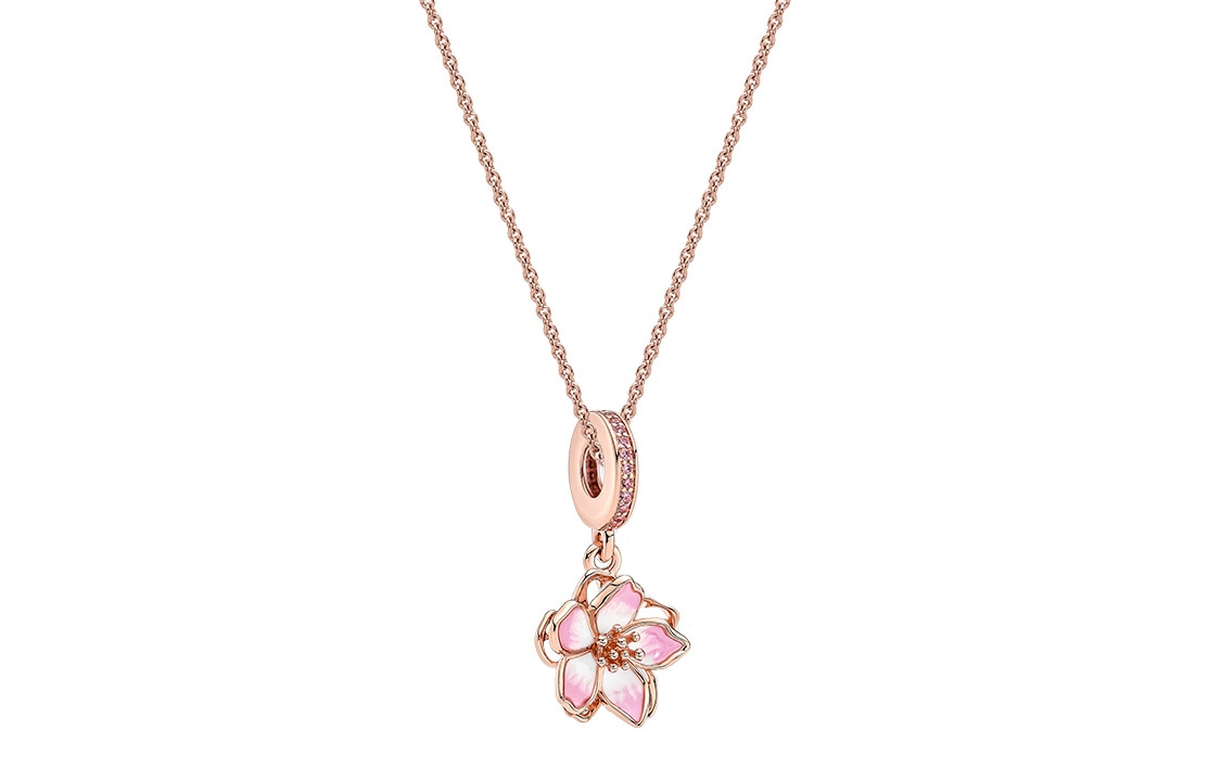 Pandora/潘多拉 Pandora Sakura Spring Necklace Set