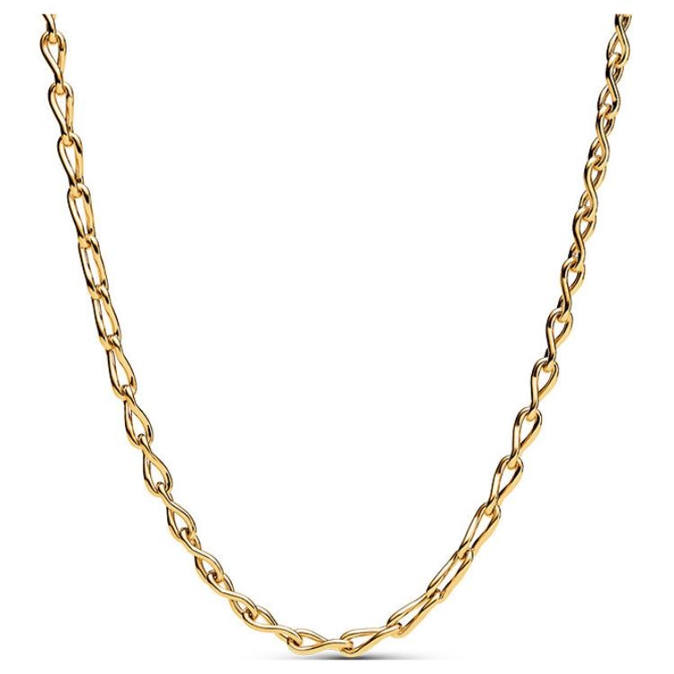 Pandora/潘多拉 Pandora Cross Chain Necklace Gold