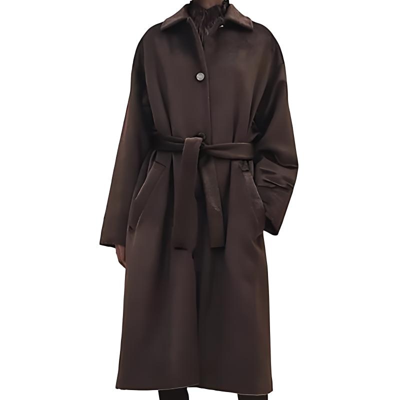 HERMES/爱马仕 Hermes SS23 Single-Breasted Coat Brown