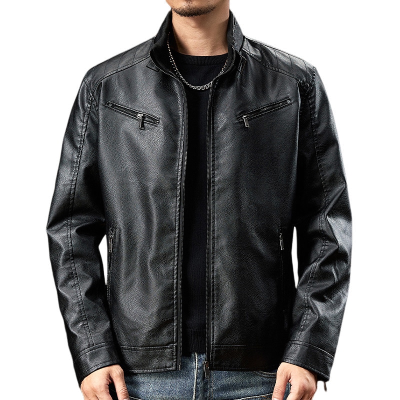 【dme】 dme Classic Biker Leather Jacket