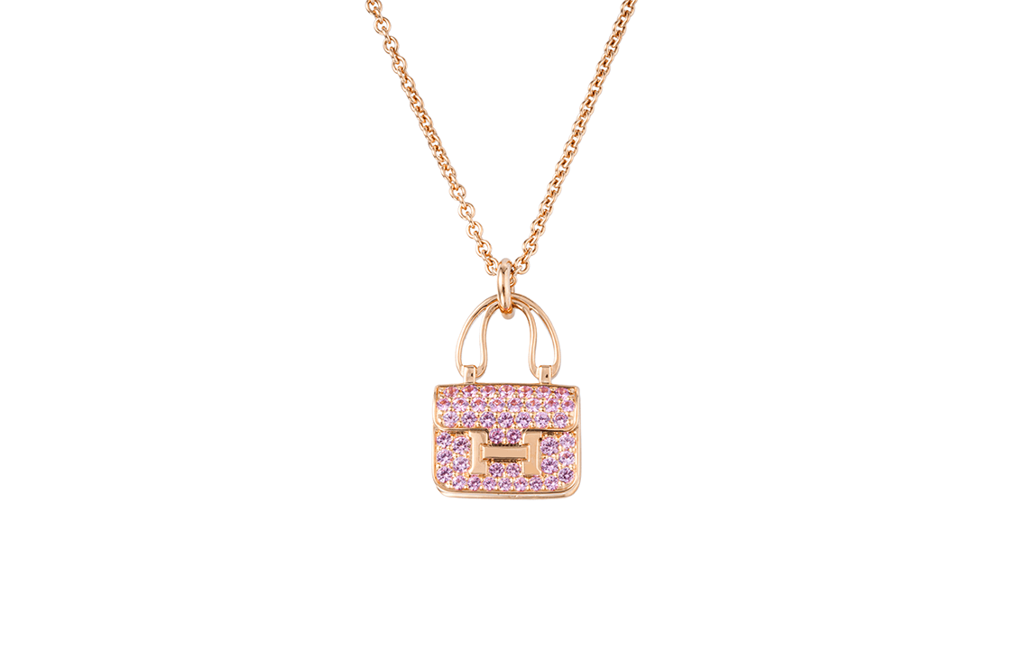 HERMES/爱马仕 HERMES Amulettes Constance pendant 18K