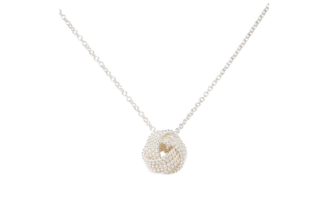TIFFANY & CO./蒂芙尼 Tiffany & Co. Lucky Knot Pendant Necklace