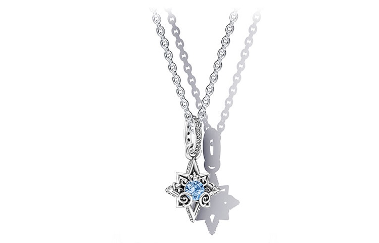 Pandora/潘多拉 Pandora Star Love Necklace Set Blue
