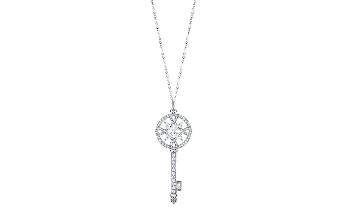 TIFFANY & CO./蒂芙尼 Tiffany & Co. Key Pendant Necklace