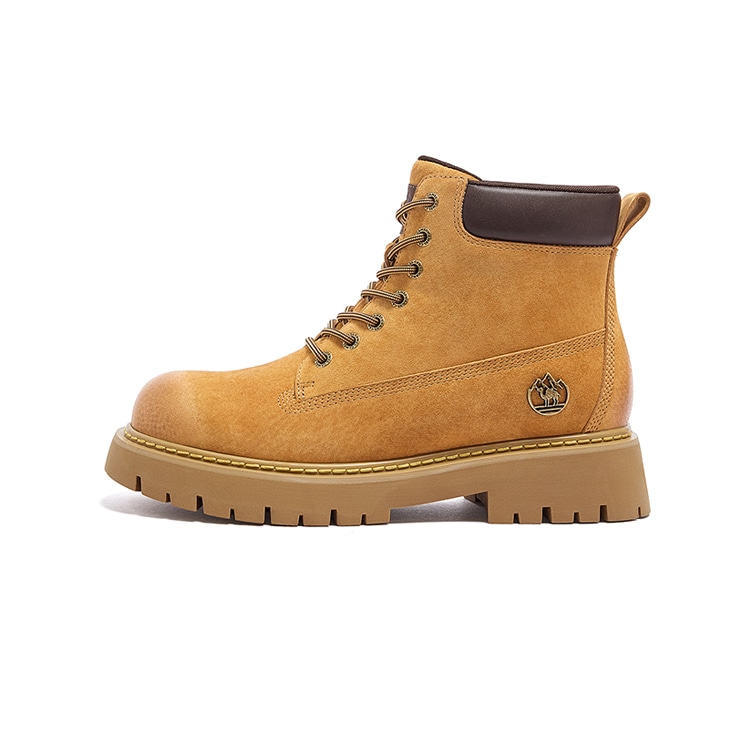 CAMEL骆驼 CAMEL Mountain Suede Lightweight Yellow Boots