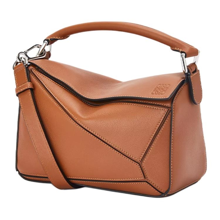 LOEWE Puzzle Small Brown Caramel