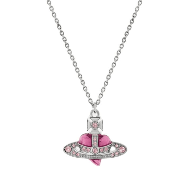 Vivienne Westwood Diamante Saturn Necklace