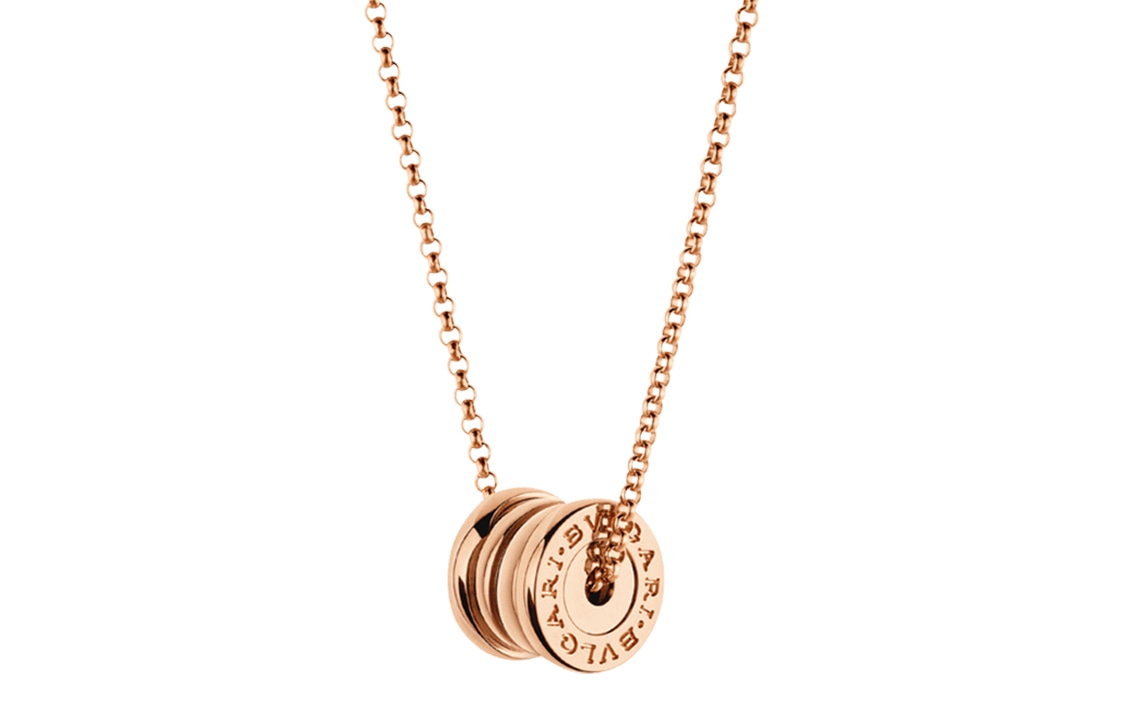 BVLGARI/宝格丽 BVLGARI B.ZERO1 Mini 18k Rose Gold Necklace