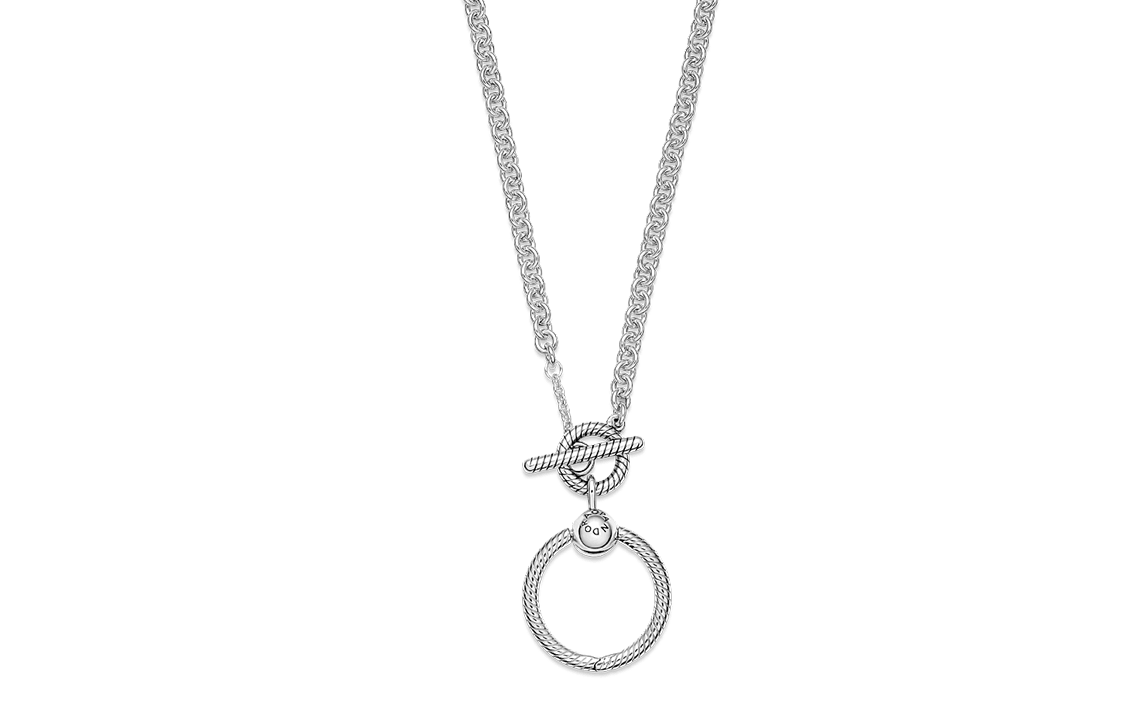 Pandora/潘多拉 Pandora Base Necklace Silver