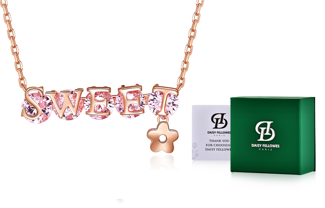 黛西法罗 DAISY FELLOWES DaisyFellowes Smile Angel Necklace S925 Silver