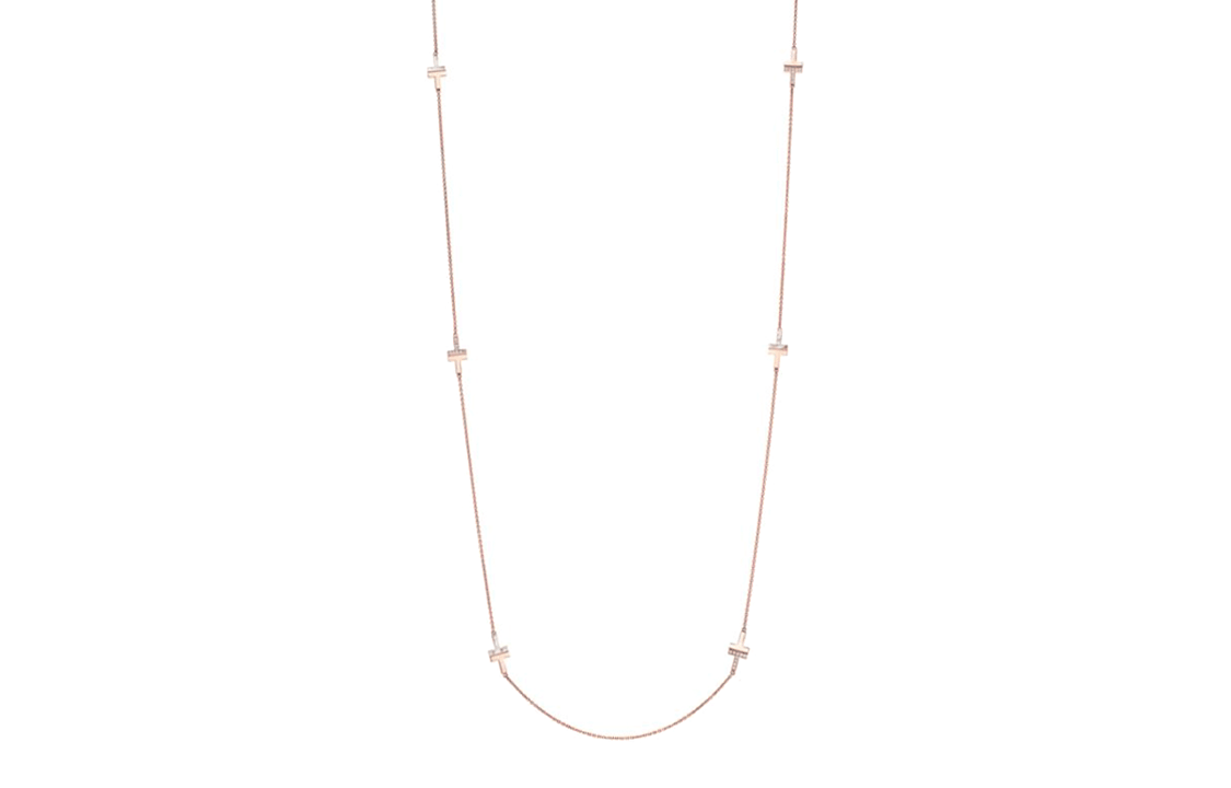 TIFFANY & CO./蒂芙尼 Tiffany & Co. Tiffany T Cross Necklace