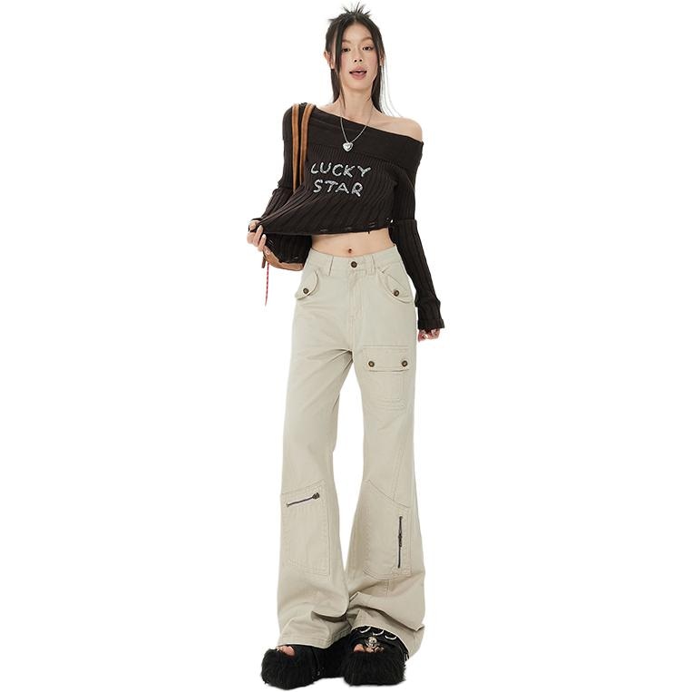 森库 FOREST LIBRARY FOREST LIBRARY Wide Leg Cargo Pants
