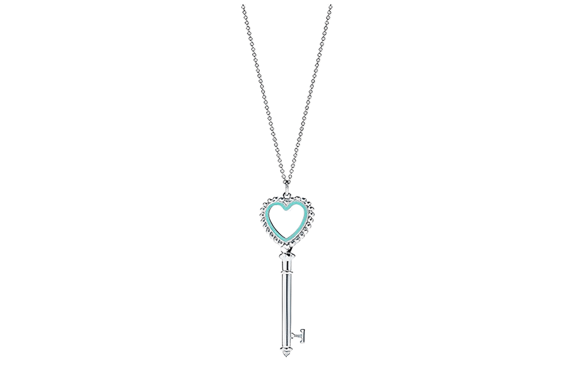 TIFFANY & CO./蒂芙尼 Tiffany & Co. Heart Key Necklace
