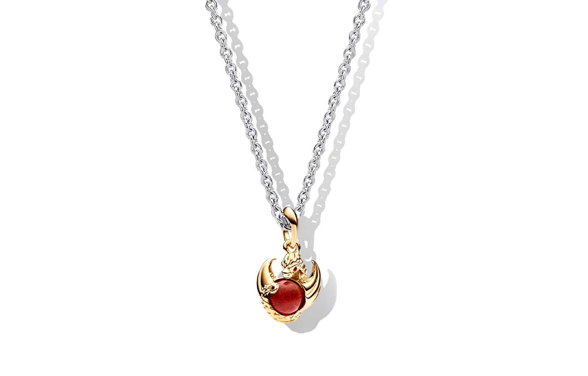 Pandora/潘多拉 Pandora Game of Thrones Dragon Fire Necklace