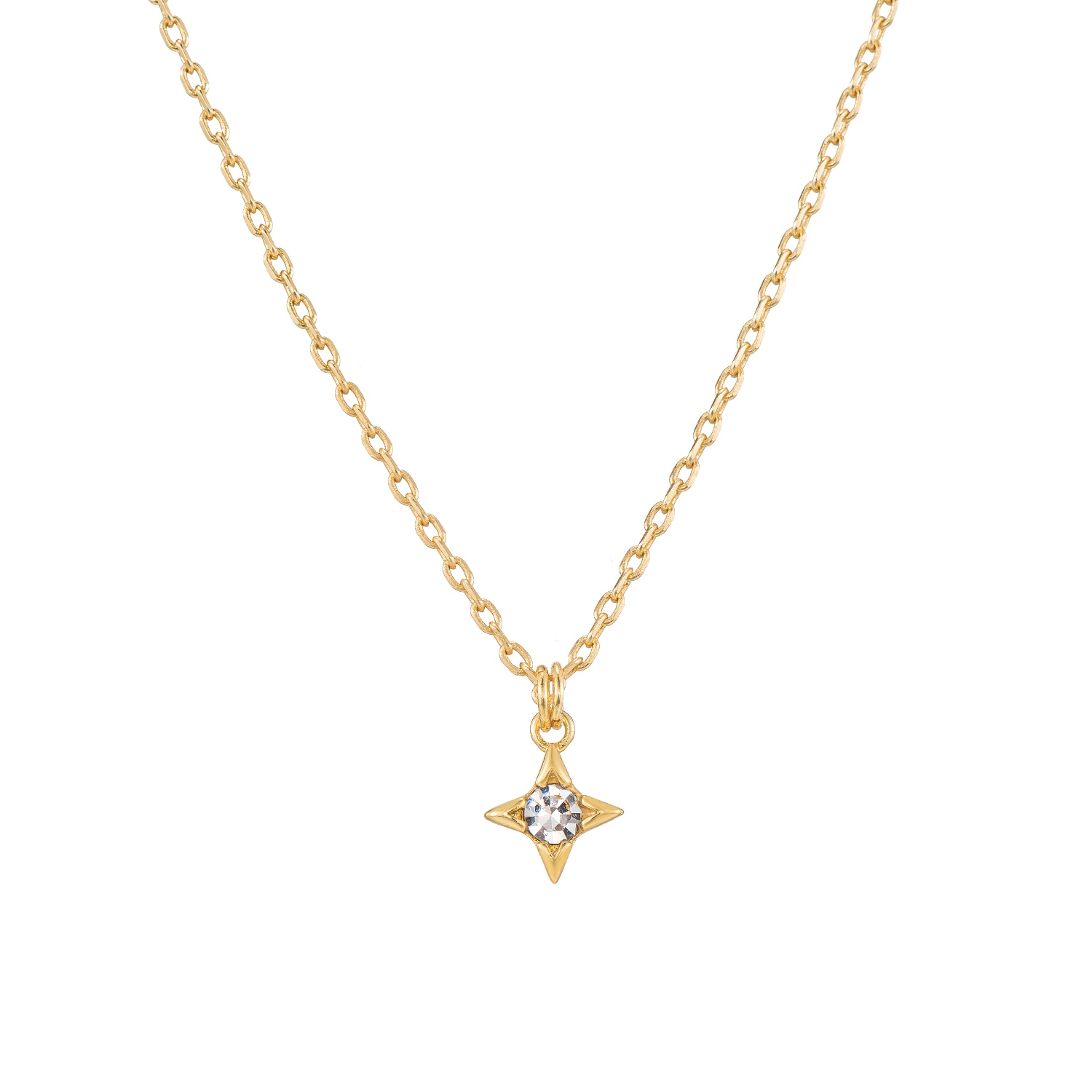 ANXIETY RANDOM AR "CROSS STAR" Necklace