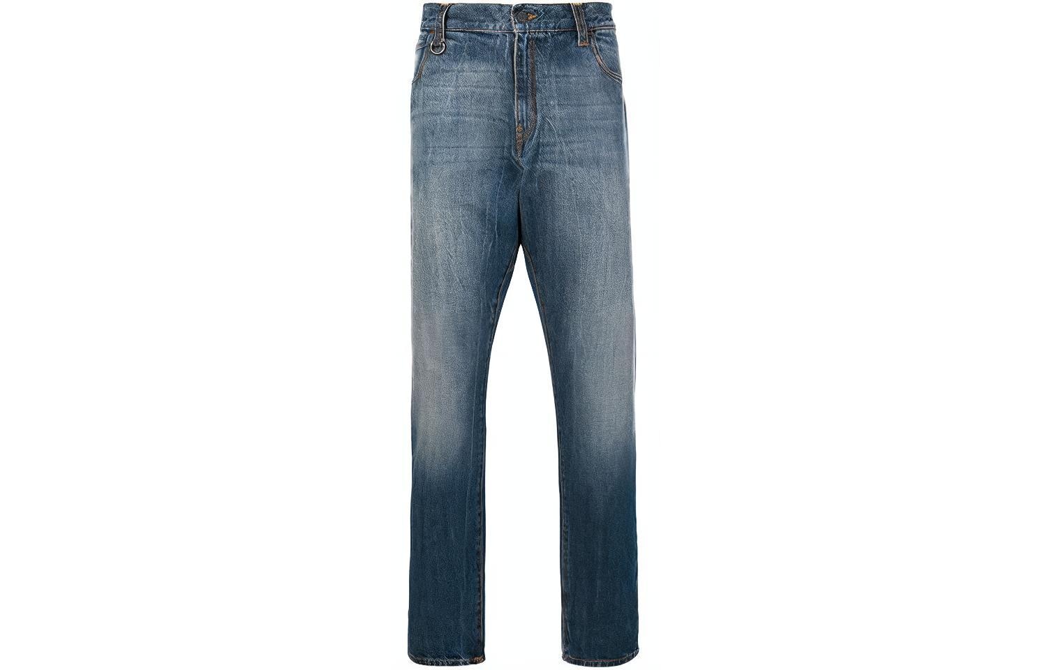 Moncler Genius x Fragment FW21 Vintage Straight Jeans Blue