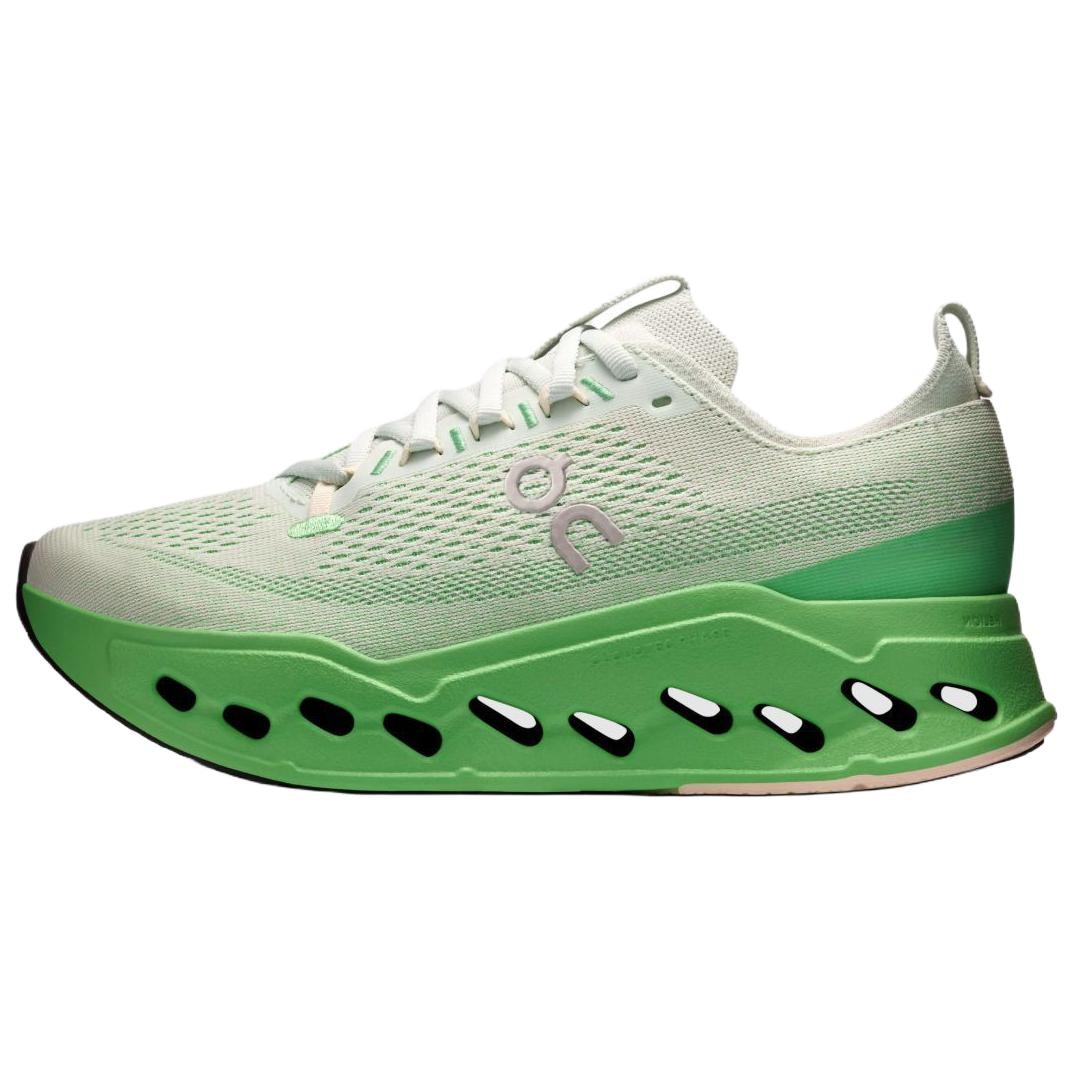 On昂跑 On Cloudsurfer Max White Green