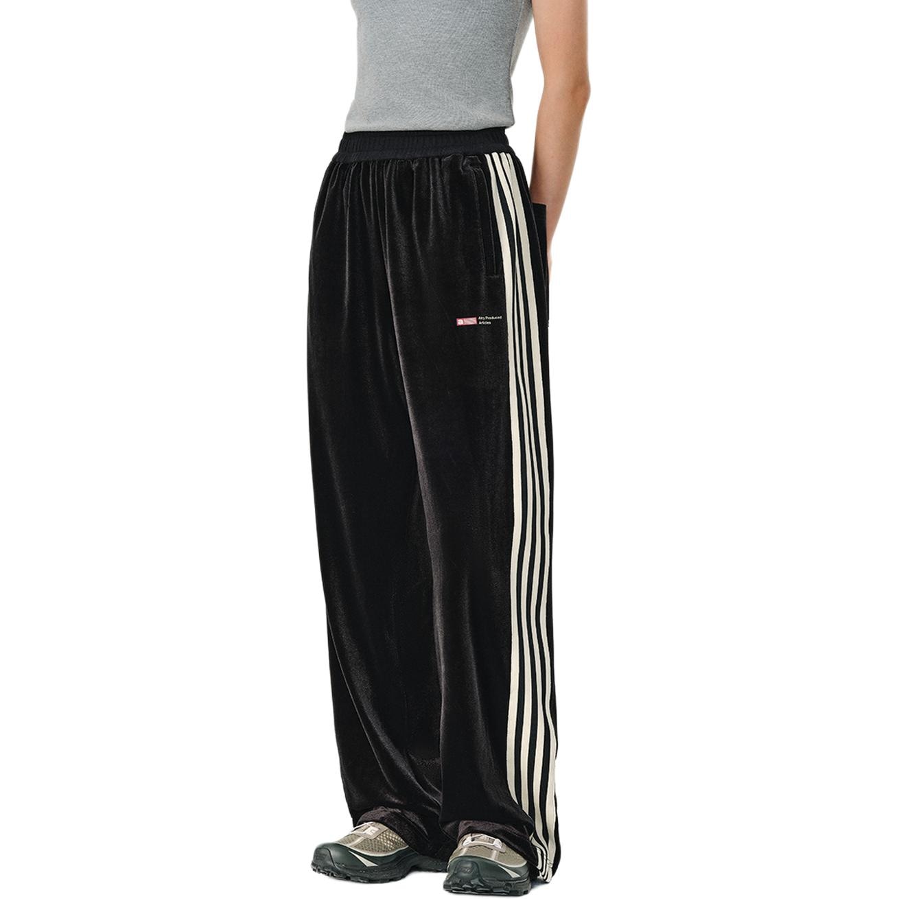 Atry Velvet Contrast Tape Pants